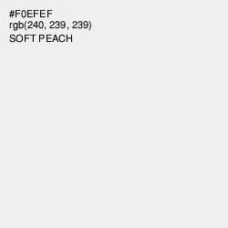 #F0EFEF - Soft Peach Color Image